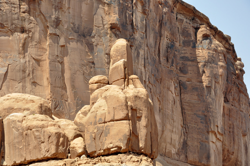 getting the finger at  Arches National Park